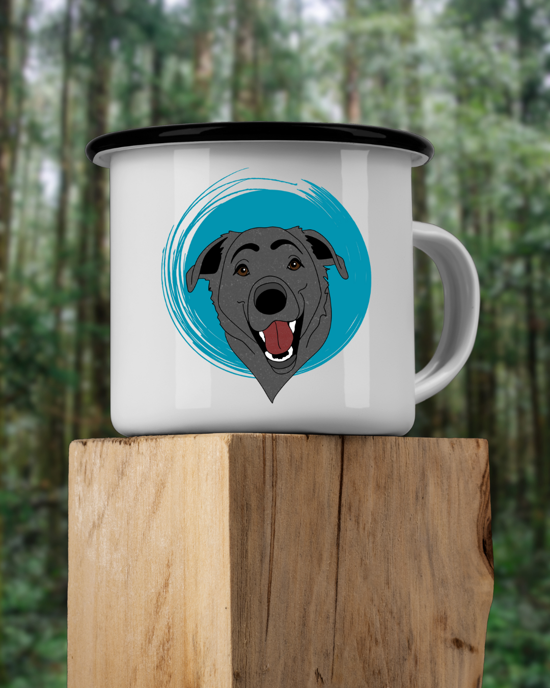 Enamel Camping Mug