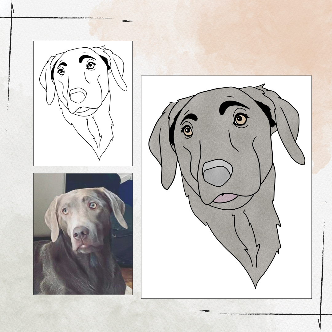 Custom Pup Portrait